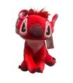 Stitch Llavero de Peluche con Clip Rojo