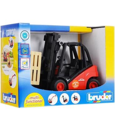 bruder-carretilla-linde-con-2-palets