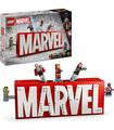 Lego 76313 Logotipo Marvel Y Minifiguras