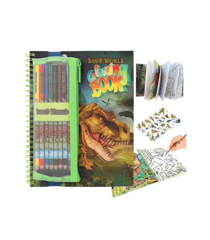 dino-world-libro-de-colorear-con-lapices
