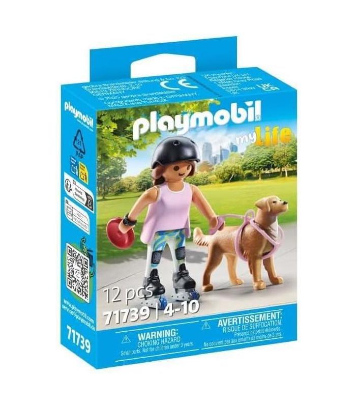 playmobil-71739-patinadora-con-retriever