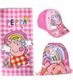 Toalla Set Saquito Peppa Pig