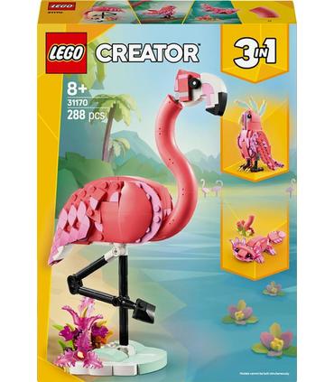 lego-31170-fauna-salvaje-flamenco-rosa