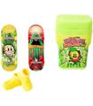 Hot Wheels Skate dedos Fruit Explosion con caja de Chicles