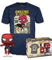 Figura Funko Pop&tee: Spider-man- Comic Cover(mt)- M
