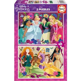 puzzle-2x48-disney-princess