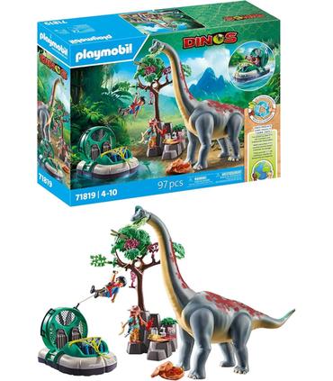 playmobil-71819-braquiosaurio-con-aerodeslizador