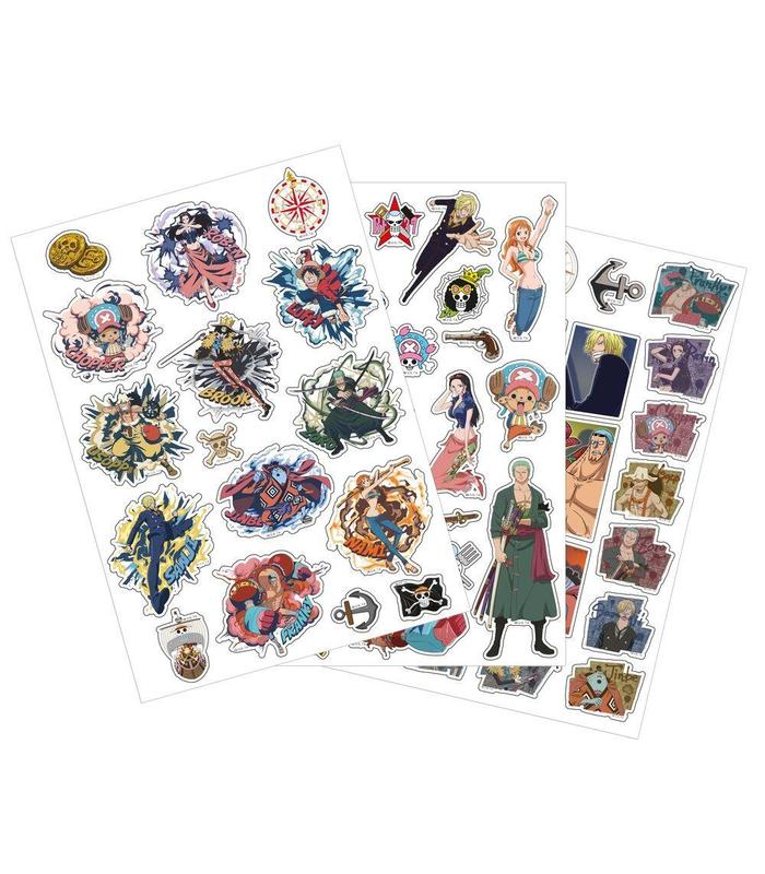 set-de-stickers-removibles-one-piece