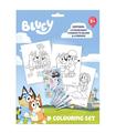 Set De Colorear Con Notebook  Bluey