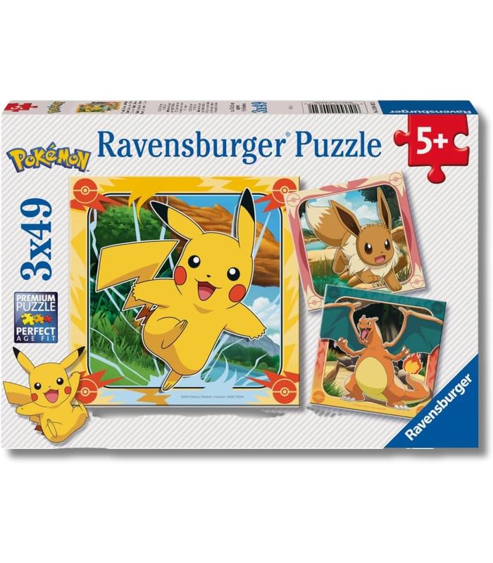 puzzle-pokemon-3x49-piezas-multipuzzles