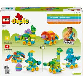 Lego 10451 - Dinosaurios Sobre Ruedas 3en1