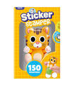 Set Sticker Stamper Gato