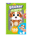 Set Sticker Stamper Perro