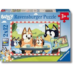 Bluey Puzzle  2 X 12 Piezas
