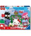 Puuzle Hello Kitty 20-27pc Floor Puzzles