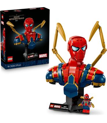 lego-76326-super-heroes-busto-de-iron-spide-man