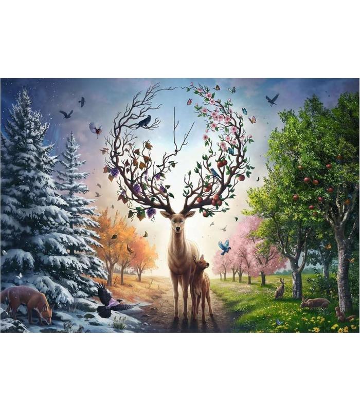 puzzle-50-aniversario-el-ciervo-magico-4-estaciones-1000