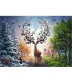 Puzzle 50 Aniversario El Ciervo Magico/ 4 estaciones 1000
