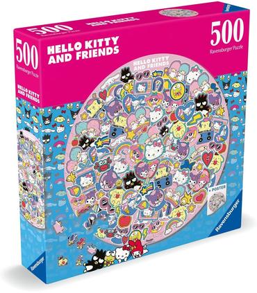 puzzle-hello-kitty-500-piezas-round