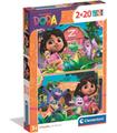 Puzzle Dora la Exploradora 2x20 Piezas