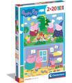 Puzzle Peppa Pig 2x20 Piezas
