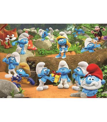 puzzle-104-piezas-smurfs-pitufos