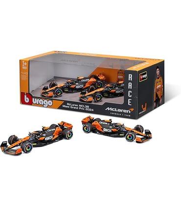 burago-set-2-coches-metal-1-43-f1