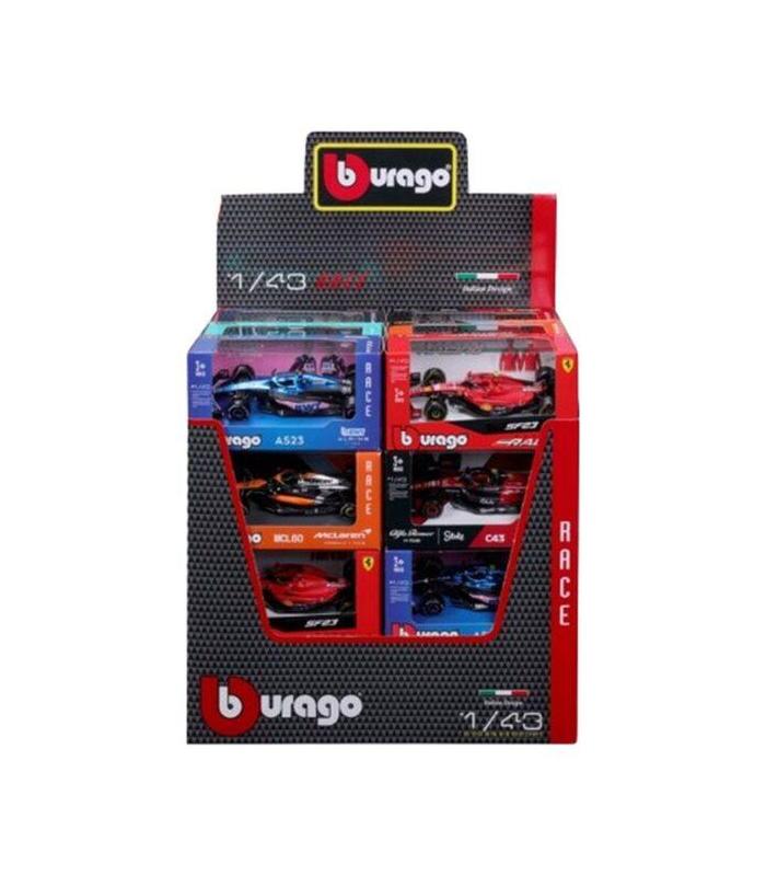 burago-set-coches-metal-1-43-f1