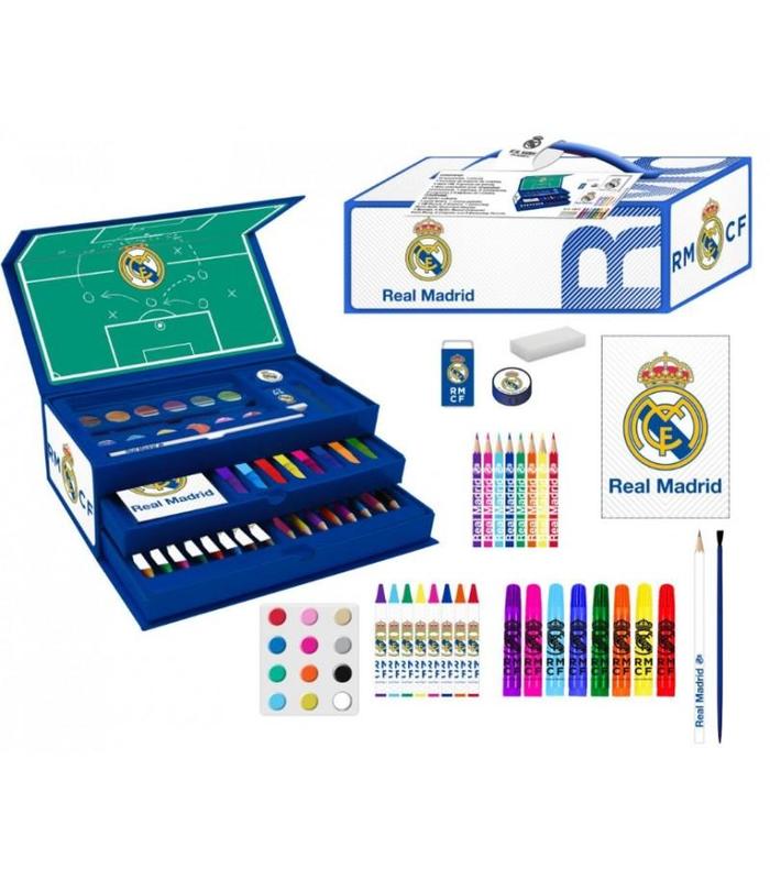 set-de-papeleria-coloreable-real-madrid-maletin