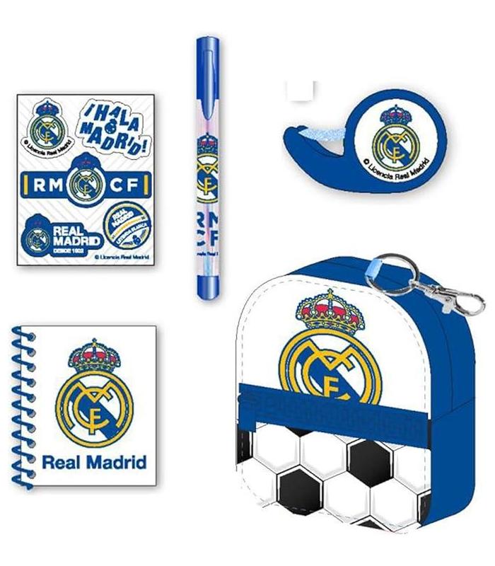 set-de-papeleria-minimochila-real-madrid