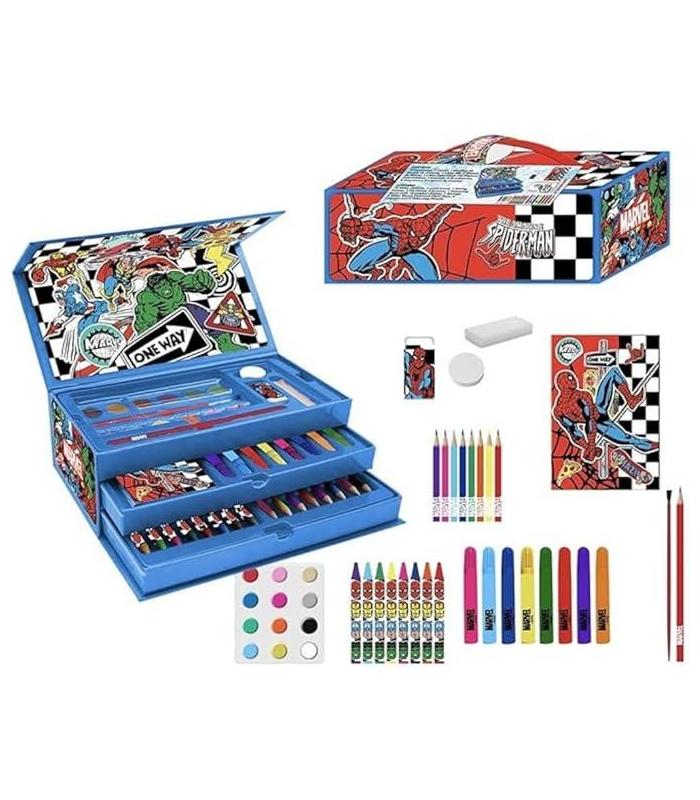set-de-papeleria-maletin-spiderman