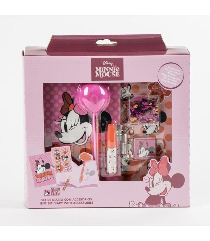 set-diario-minnie-con-accesorios
