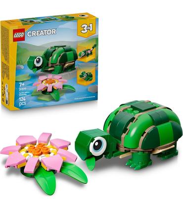 lego-31377-tortuga-con-flor-de-nenufar