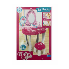 tocador-con-accesorios-rosa