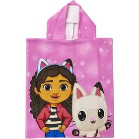 poncho-infantil-gabby-s-dollhouse