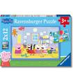 Puzzle Peppa Pig 2 X 12 Piezas