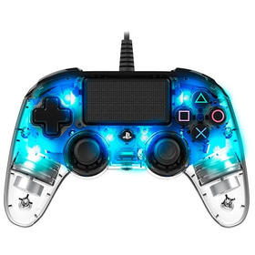 Mando Con Cable Nacon Licenciado Light Azul Ps4