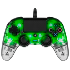 Mando Con Cable Nacon Licenciado Light Verde Ps4