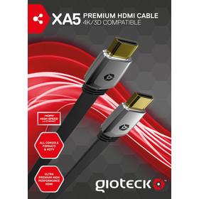 Cable HDMI 3D- 4K Enthernet Xa5 Gioteck