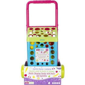 Carrito de Compra con Alimentos Surtidos